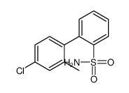 2-(4-chloro-2-methylphenyl)benzenesulfonamide Structure