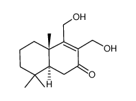 11,12-dihydroxy-7-oxodrim-8-ene Structure