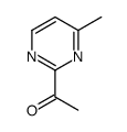 1-(4-methylpyrimidin-2-yl)ethan-1-one structure