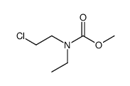 methyl N-(2-chloroethyl)-N-ethylcarbamate结构式