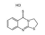 2,3-Dihydro-5H-thiazolo[2,3-b]chinazolin-5-thion-hydrochlorid Structure