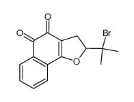 4'-bromo-iso-β-lapachone结构式