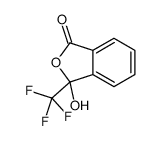 3-Hydroxy-3-(trifluoromethyl)isobenzofuran-1(3H)-one Structure