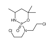 N,N-bis(2-chloroethyl)-4,6,6-trimethyl-2-oxo-1,3,2λ5-oxazaphosphinan-2-amine Structure