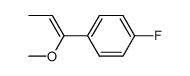 1-fluoro-4-(1-methoxyprop-1-en-1-yl)benzene结构式