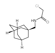 n-(1-adamantylmethyl)-2-chloroacetamide Structure