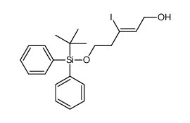 5-[tert-butyl(diphenyl)silyl]oxy-3-iodopent-2-en-1-ol Structure