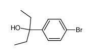 3-(4-bromophenyl)pentan-3-ol Structure