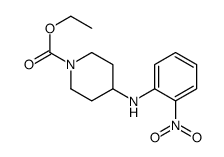 ethyl 4-[(2-nitrophenyl)amino]piperidine-1-carboxylate structure