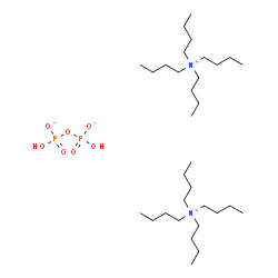 二(四丁铵)焦磷酸二氢盐结构式