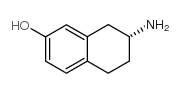 (R)-2-氨基-7-羟基四氢化萘结构式