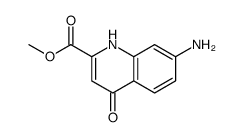 methyl 7-amino-4-oxo-1H-quinoline-2-carboxylate Structure