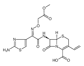 头孢克肟甲酯结构式