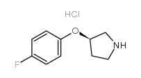 (R)-3-(4-Fluorophenoxy)pyrrolidine Structure