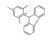 1-(9H-fluoren-9-yl)-2,4,6-trimethylpyridin-1-ium Structure