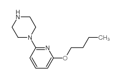 1-(6-n-Butoxy-2-pyridyl)piperazine structure