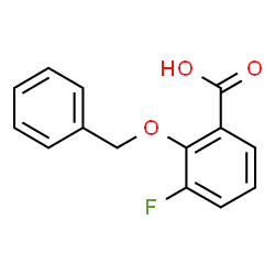 3-Fluoro-2-[(phenylmethyl)oxy]benzoic acid picture