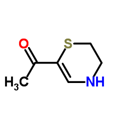 Ethanone, 1-(3,4-dihydro-2H-1,4-thiazin-6-yl)- (9CI) structure