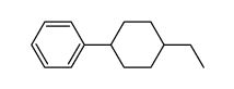 1-ethyl-4-phenyl-cyclohexane结构式