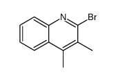 2-bromo-3,4-dimethyl-quinoline结构式