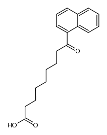 9-[1]naphthyl-9-oxo-nonanoic acid结构式