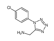 (1-(4-chlorophenyl)-1H-tetrazol-5-yl)Methanamine picture