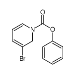 phenyl 3-bromo-2H-pyridine-1-carboxylate Structure