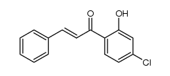 4'-Chlor-2'-hydroxy-chalcon结构式