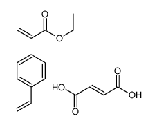 (E)-2-BUTENEDIOIC ACID AND ETHENYLBENZENE) structure