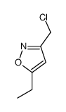 3-(CHLOROMETHYL)-5-ETHYLISOXAZOLE Structure