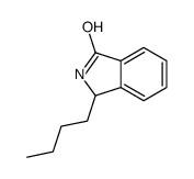 3-butyl-2,3-dihydroisoindol-1-one结构式