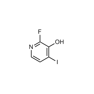 2-Fluoro-4-iodopyridin-3-ol structure