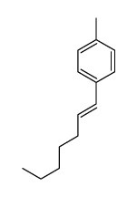 1-hept-1-enyl-4-methylbenzene结构式