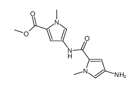 methyl 1-methyl-4-(1-methyl-4-aminopyrrole-2-carboxamido)-pyrrole-2-carboxylate Structure