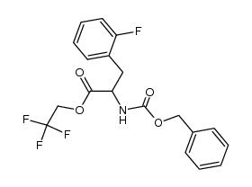 Z-DL-Phe(2F)-OCH2CF3结构式