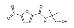 N-(1,1-dimethyl-2-hydroxyethyl)-5-nitrofuran-2-carboxamide Structure