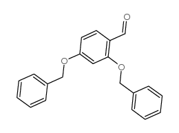 2,4-二苄氧基苯甲醛结构式