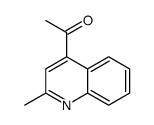 1-(2-methylquinolin-4-yl)ethanone Structure