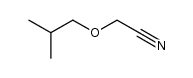 isobutoxy-acetonitrile Structure