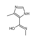 1H-Imidazole-4-carboxamide,N,5-dimethyl-(9CI) Structure