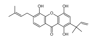 garciniaxanthone A Structure