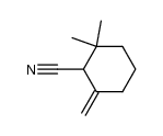 2-cyano-1,1-dimethyl-3-methylenecyclohexane Structure