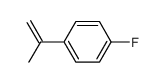 4-Fluoro-alpha-methylstyrene structure