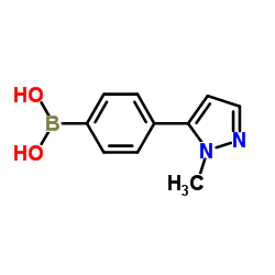 [4-(1-Methyl-1H-pyrazol-5-yl)phenyl]boronic acid picture