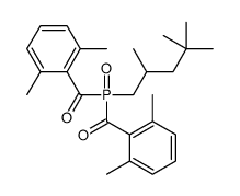 [(2,6-dimethylbenzoyl)-(2,4,4-trimethylpentyl)phosphoryl]-(2,6-dimethylphenyl)methanone Structure