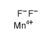 tetrafluoro-Manganese Structure