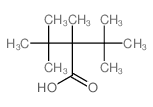 Butanoic acid,2-(1,1-dimethylethyl)-2,3,3-trimethyl- structure