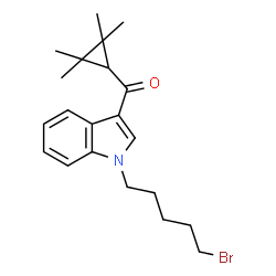 UR-144 N-(5-bromopentyl) analog结构式