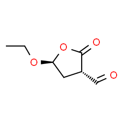 3-Furancarboxaldehyde, 5-ethoxytetrahydro-2-oxo-, trans- (9CI) picture