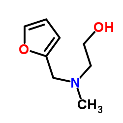 2-[(2-Furylmethyl)(methyl)amino]ethanol结构式